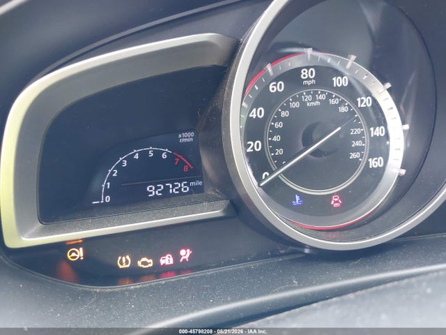 2016 Mazda Mazda3 I Touring მანქანა იყიდება აუქციონზე, vin: JM1BM1M79G1337765, აუქციონის ნომერი: 45798208