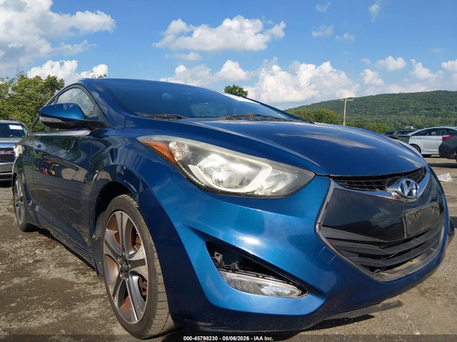 2014 Hyundai Elantra მანქანა იყიდება აუქციონზე, vin: KMHDH6AH9EU026271, აუქციონის ნომერი: 45798230