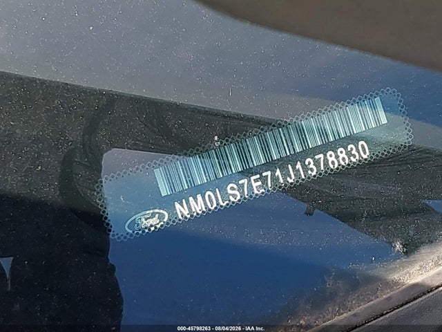 45798263 :رقم المزاد ، NM0LS7E71J1378830 vin ، 2018 Ford Transit Connect Xl مزاد بيع