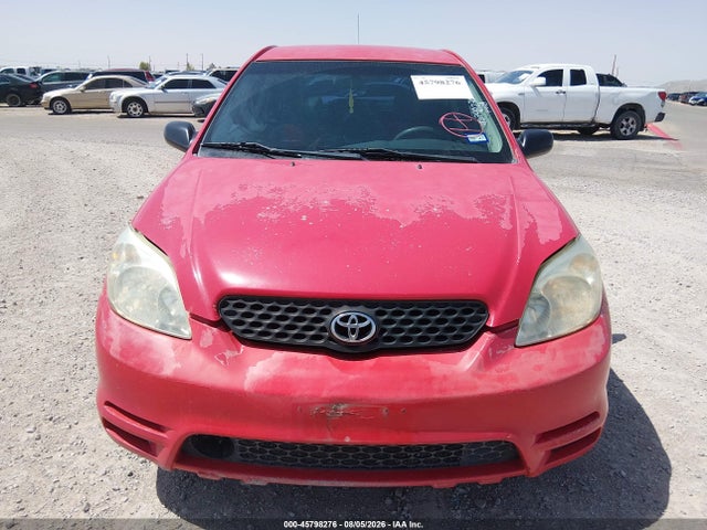 2003 Toyota Matrix Standard მანქანა იყიდება აუქციონზე, vin: 2T1KR32E83C023027, აუქციონის ნომერი: 45798276