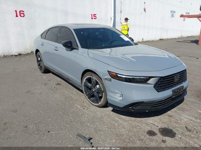 Auction sale of the 2025 Honda Accord Hybrid Sport-l, vin: 1HGCY2F78SA087652, lot number: 45798466
