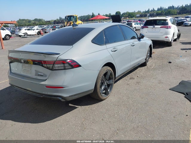 2025 Honda Accord Hybrid Sport-l მანქანა იყიდება აუქციონზე, vin: 1HGCY2F78SA087652, აუქციონის ნომერი: 45798466