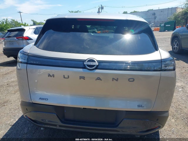 45798478 :رقم المزاد ، 5N1AZ3CS8SC137371 vin ، 2025 Nissan Murano Sl مزاد بيع