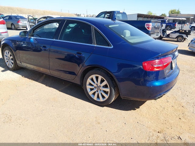 45798483 :رقم المزاد ، WAUAFAFL3DN034207 vin ، 2013 Audi A4 2.0t Premium مزاد بيع