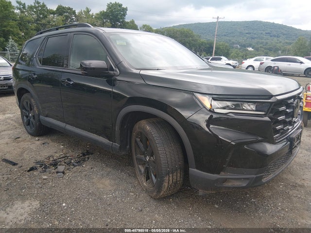 2025 Honda Pilot Black Edition მანქანა იყიდება აუქციონზე, vin: 5FNYG1H98SB112878, აუქციონის ნომერი: 45798518