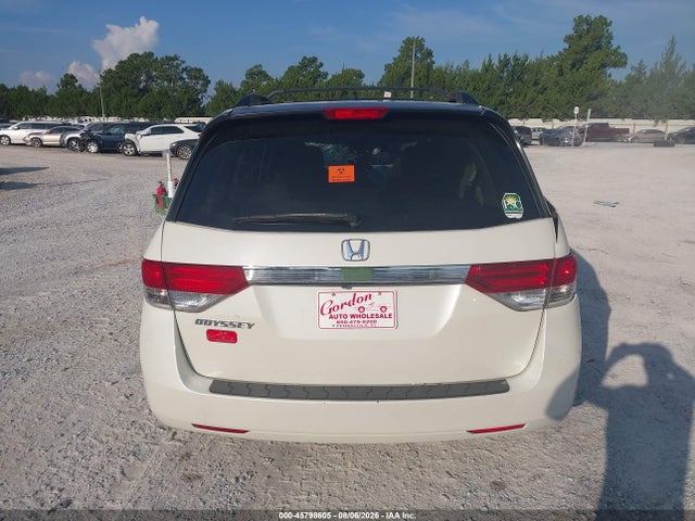 Auction sale of the 2016 Honda Odyssey Ex-l, vin: 5FNRL5H68GB093981, lot number: 45798605