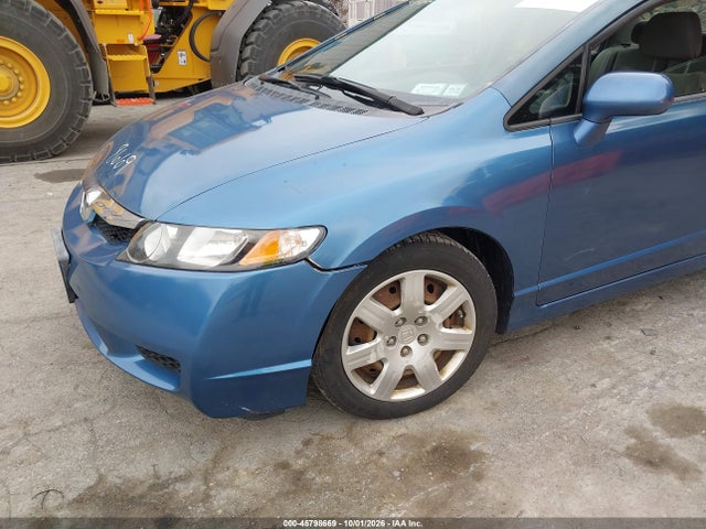 45798669 :رقم المزاد ، 2HGFA165X9H522970 vin ، 2009 Honda Civic Lx مزاد بيع