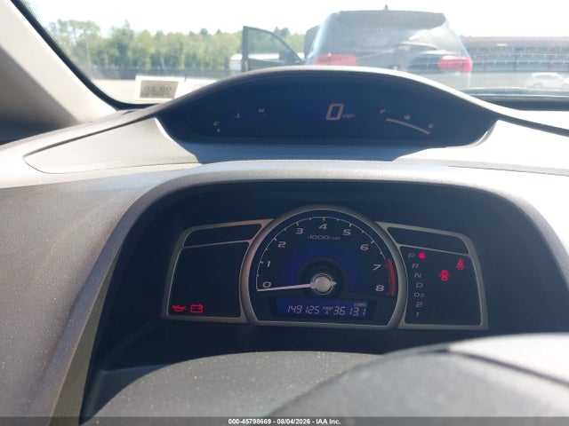 45798669 :رقم المزاد ، 2HGFA165X9H522970 vin ، 2009 Honda Civic Lx مزاد بيع