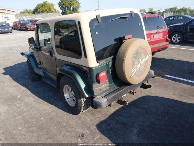 Продаж на аукціоні авто 1999 Jeep Wrangler Sahara, vin: 1J4FY49S7XP431347, номер лоту: 45798799