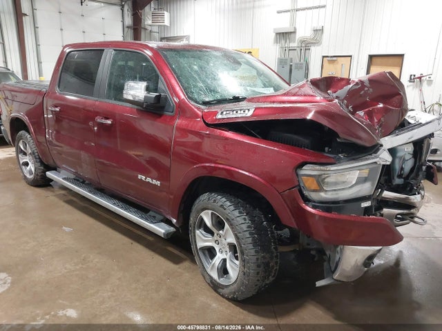 45798831 :رقم المزاد ، 1C6SRFJT3LN127768 vin ، 2020 Ram 1500 Laramie  4x4 5'7 Box مزاد بيع