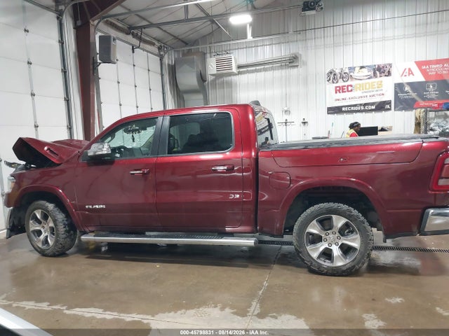 45798831 :رقم المزاد ، 1C6SRFJT3LN127768 vin ، 2020 Ram 1500 Laramie  4x4 5'7 Box مزاد بيع