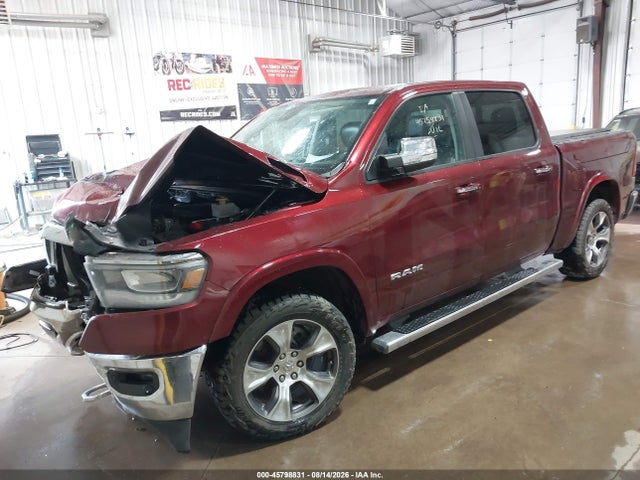 45798831 :رقم المزاد ، 1C6SRFJT3LN127768 vin ، 2020 Ram 1500 Laramie  4x4 5'7 Box مزاد بيع
