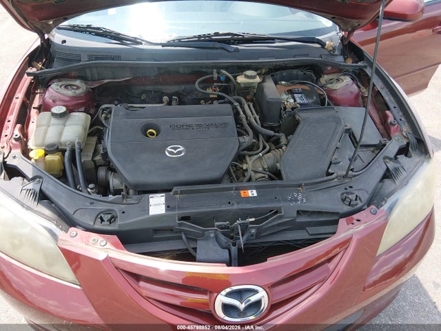 2008 Mazda Mazda3 S Sport მანქანა იყიდება აუქციონზე, vin: JM1BK323681155900, აუქციონის ნომერი: 45798852