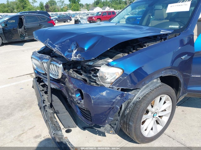 45798876 :رقم المزاد ، 5UXWX9C59H0T00910 vin ، 2017 Bmw X3 Xdrive28i مزاد بيع