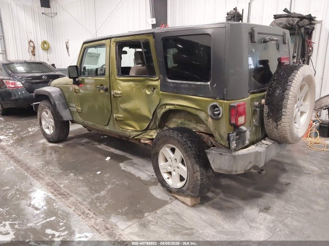 2010 Jeep Wrangler Unlimited Sport მანქანა იყიდება აუქციონზე, vin: 1J4BA3H16AL204204, აუქციონის ნომერი: 45798903