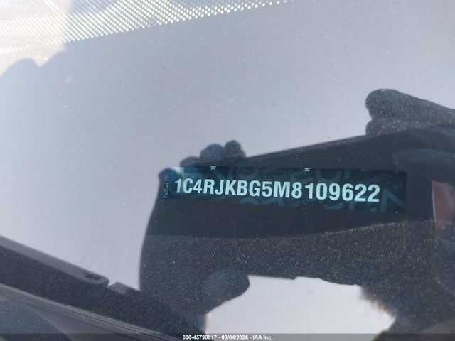 45798917 :رقم المزاد ، 1C4RJKBG5M8109622 vin ، 2021 Jeep Grand Cherokee L Limited 4x4 مزاد بيع