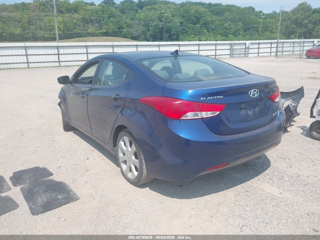 45798929 :رقم المزاد ، KMHDH4AE5DU676255 vin ، 2013 Hyundai Elantra Limited مزاد بيع