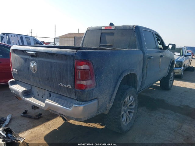 45798943 :رقم المزاد ، 1C6SRFKT7KN832263 vin ، 2019 Ram 1500 Longhorn  4x4 5'7 Box مزاد بيع
