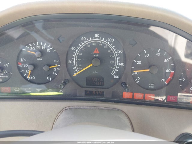 45798976 :رقم المزاد ، WDBFA67F9WF167336 vin ، 1998 Mercedes-benz Sl 500 مزاد بيع