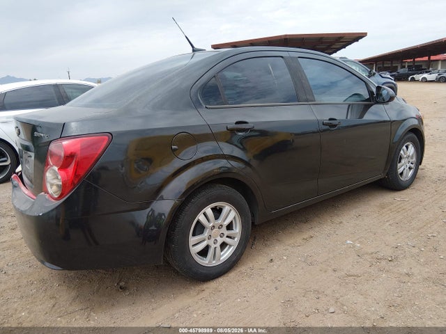 Продаж на аукціоні авто 2012 Chevrolet Sonic 2ls, vin: 1G1JA5SH9C4216498, номер лоту: 45798989