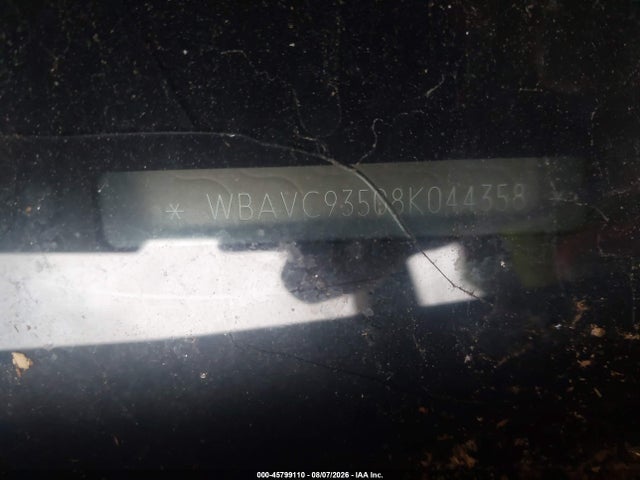 45799110 :رقم المزاد ، WBAVC93508K044358 vin ، 2008 Bmw 328xi مزاد بيع
