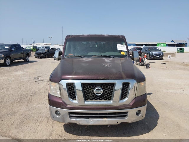 2013 Nissan Nv Passenger Nv3500 Hd Sl V8 მანქანა იყიდება აუქციონზე, vin: 5BZAF0AA3DN201281, აუქციონის ნომერი: 45799280