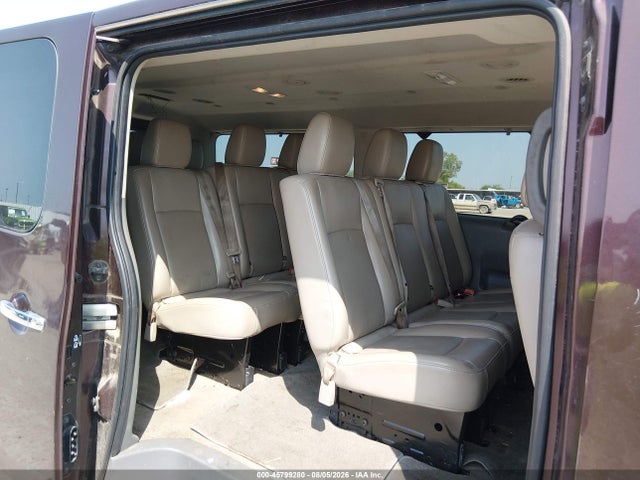 2013 Nissan Nv Passenger Nv3500 Hd Sl V8 მანქანა იყიდება აუქციონზე, vin: 5BZAF0AA3DN201281, აუქციონის ნომერი: 45799280