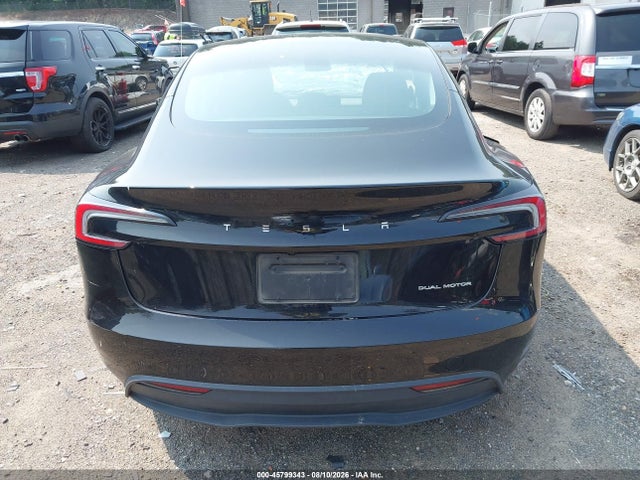 Aukcja sprzedaży 2025 Tesla Model 3 Long Range All-wheel Drive, vin: 5YJ3E1EB6SF030591, numer aukcji: 45799343