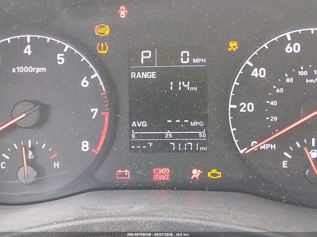 45799346 :رقم المزاد ، 3KPC24A66LE125761 vin ، 2020 Hyundai Accent Se مزاد بيع