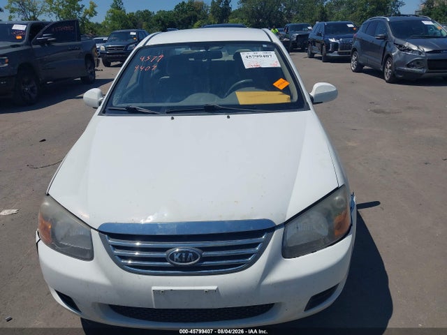 2009 Kia Spectra Ex მანქანა იყიდება აუქციონზე, vin: KNAFE221X95599693, აუქციონის ნომერი: 45799407