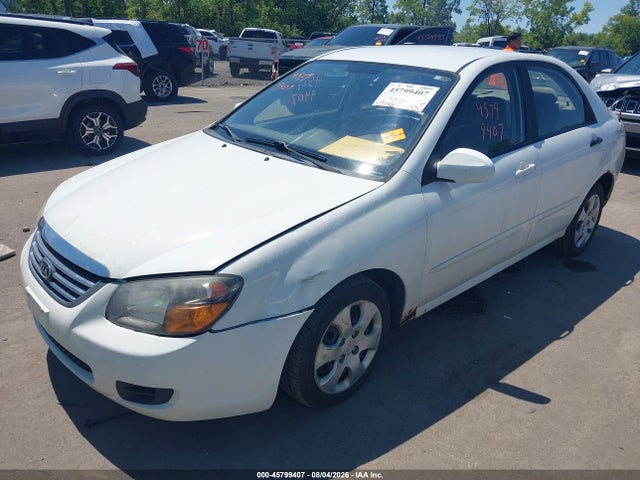 2009 Kia Spectra Ex მანქანა იყიდება აუქციონზე, vin: KNAFE221X95599693, აუქციონის ნომერი: 45799407