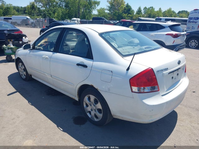 2009 Kia Spectra Ex მანქანა იყიდება აუქციონზე, vin: KNAFE221X95599693, აუქციონის ნომერი: 45799407