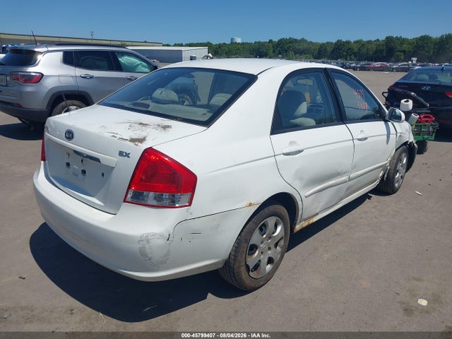2009 Kia Spectra Ex მანქანა იყიდება აუქციონზე, vin: KNAFE221X95599693, აუქციონის ნომერი: 45799407