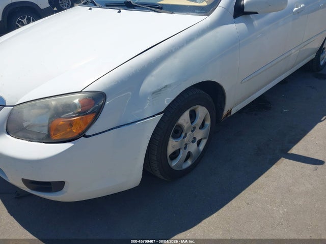 2009 Kia Spectra Ex მანქანა იყიდება აუქციონზე, vin: KNAFE221X95599693, აუქციონის ნომერი: 45799407