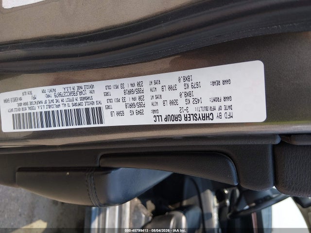 Продаж на аукціоні авто 2012 Jeep Grand Cherokee Limited, vin: 1C4RJFBG0CC279079, номер лоту: 45799413