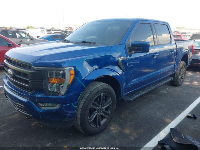 Ford F-150 Lariat 2022 1FTFW1E57NKE48234 Image 2