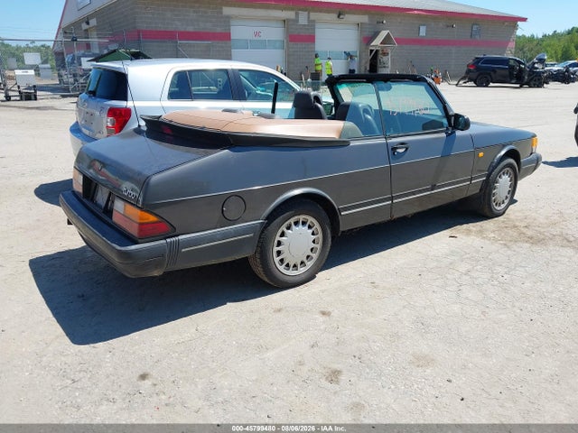 1989 Saab 900 მანქანა იყიდება აუქციონზე, vin: YS3AT76L9K7012799, აუქციონის ნომერი: 45799480