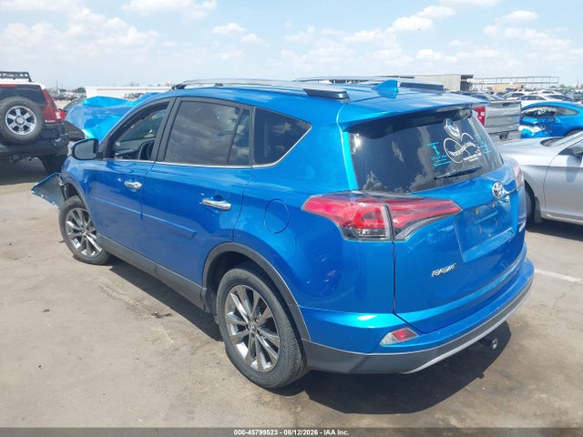 Продаж на аукціоні авто 2018 Toyota Rav4 Limited, vin: JTMYFREV9JJ752057, номер лоту: 45799523