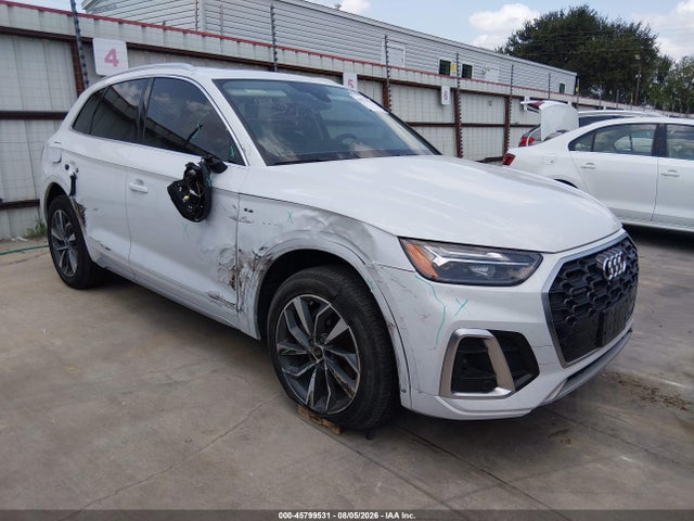 2022 Audi Q5 Premium Plus 45 Tfsi S Line Quattro S Tronic მანქანა იყიდება აუქციონზე, vin: WA1EAAFY9N2093287, აუქციონის ნომერი: 45799531