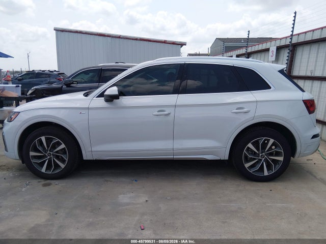 2022 Audi Q5 Premium Plus 45 Tfsi S Line Quattro S Tronic მანქანა იყიდება აუქციონზე, vin: WA1EAAFY9N2093287, აუქციონის ნომერი: 45799531