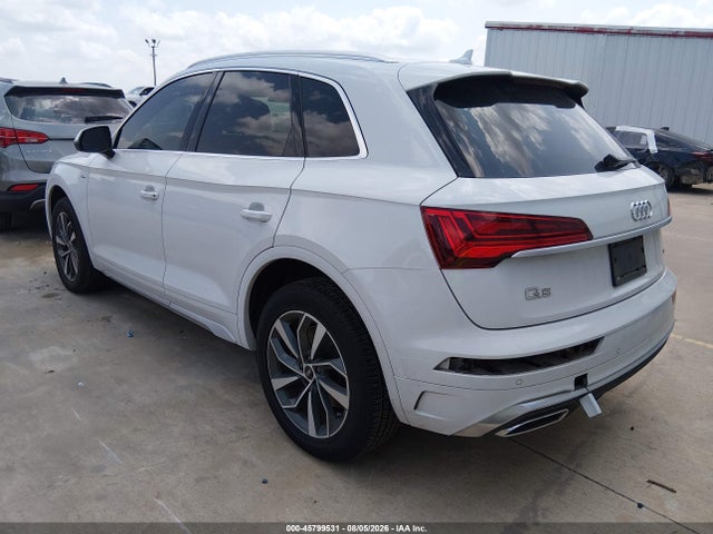 2022 Audi Q5 Premium Plus 45 Tfsi S Line Quattro S Tronic მანქანა იყიდება აუქციონზე, vin: WA1EAAFY9N2093287, აუქციონის ნომერი: 45799531