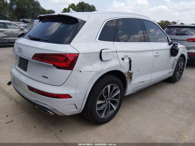 2022 Audi Q5 Premium Plus 45 Tfsi S Line Quattro S Tronic მანქანა იყიდება აუქციონზე, vin: WA1EAAFY9N2093287, აუქციონის ნომერი: 45799531