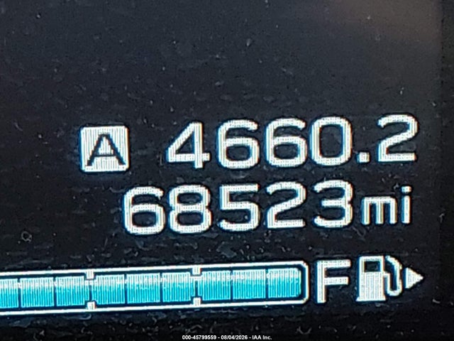 JF2GTAEC9K8346570 Subaru Crosstrek 2.0i Premium