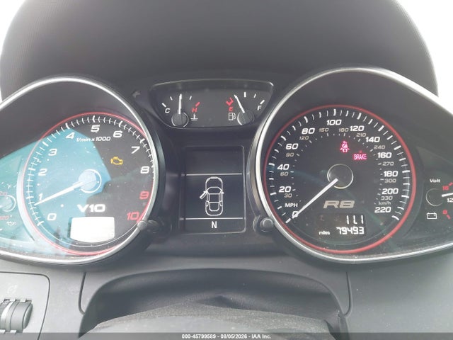 Продажа на аукционе авто 2011 Audi R8 5.2, vin: WUAVNAFG9BN003098, номер лота: 45799589