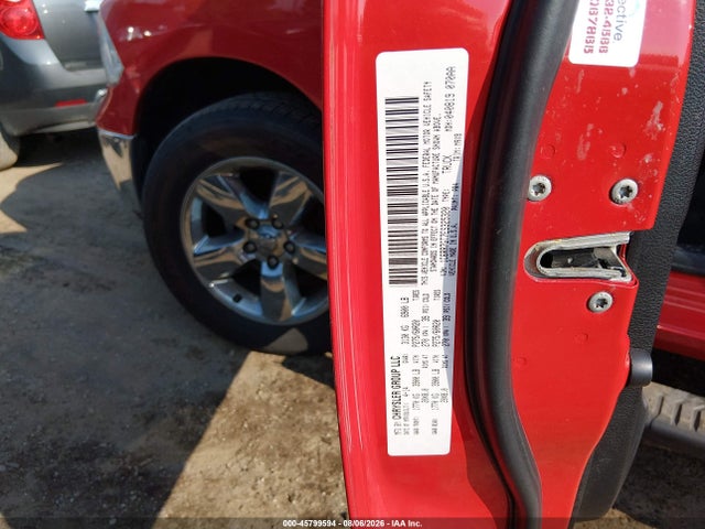 Продаж на аукціоні авто 2014 Ram 1500 Big Horn, vin: 1C6RR7GT7ES325320, номер лоту: 45799594