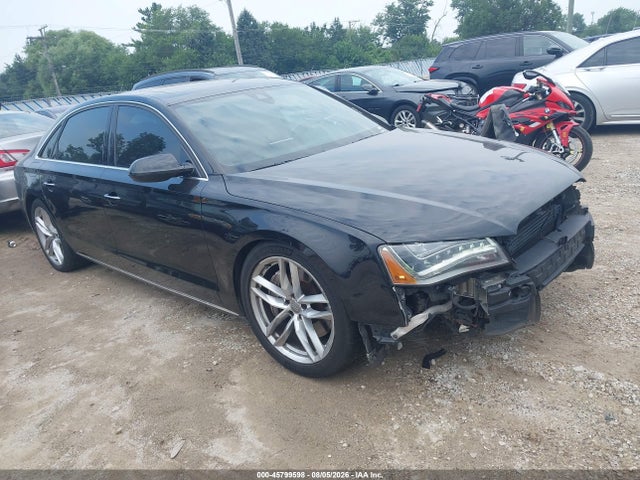 2013 Audi A8 L 4.0t მანქანა იყიდება აუქციონზე, vin: WAUR2AFDXDN030937, აუქციონის ნომერი: 45799598