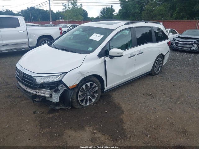 2024 Honda Odyssey Ex-l მანქანა იყიდება აუქციონზე, vin: 5FNRL6H67RB020724, აუქციონის ნომერი: 45799631