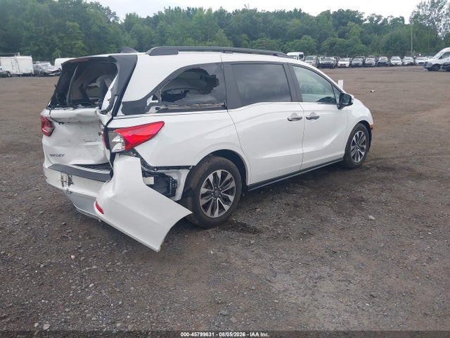 2024 Honda Odyssey Ex-l მანქანა იყიდება აუქციონზე, vin: 5FNRL6H67RB020724, აუქციონის ნომერი: 45799631