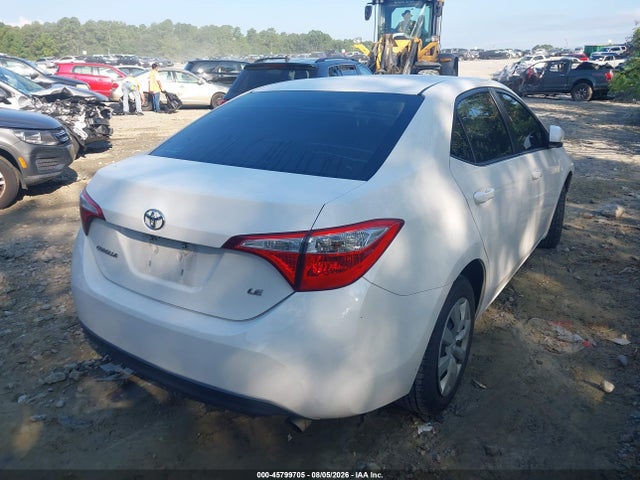 45799705 :رقم المزاد ، 2T1BURHE9FC341641 vin ، 2015 Toyota Corolla Le مزاد بيع