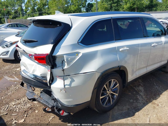Продажа на аукционе авто 2019 Toyota Highlander Xle, vin: 5TDJZRFH9KS627503, номер лота: 45799734